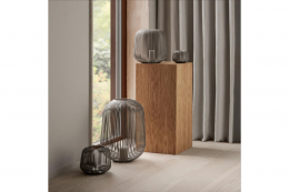 LITO Laterne Champagne, metallic finish - Size L