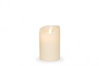 Flame LED - Echtwachs Kerze Classic 8x12,5 elfenbein